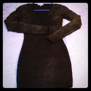 Glittery Mini Dress